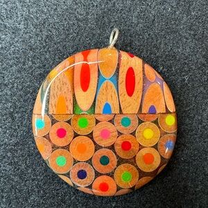 Back to school!!!Colored pencil necklace- great teacher, artist gift!! 👩🏻‍🎨